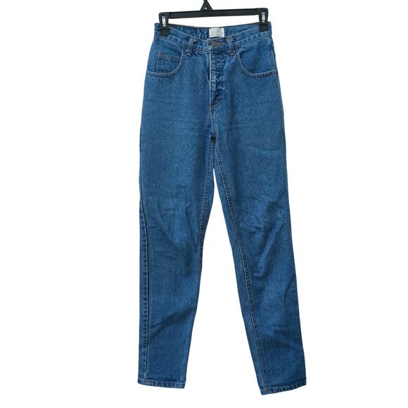 London Jean Moda International Intl Size 2 Vintage Womens Denim High Waisted - Picture 1 of 9